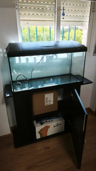 Acuario 80L con mueble