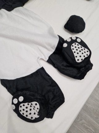 Disfraz Panda Bebé 0-6meses y Gorros Adulto