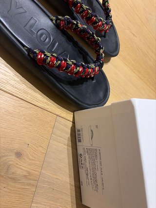 Bimba y Lola Sandalias Cordón Multicolor