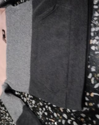 Sudadera New Balance Mujer Gris y Rosa