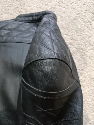 Chaqueta de cuero para moto Talla L