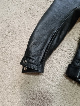 Chaqueta de cuero para moto Talla L