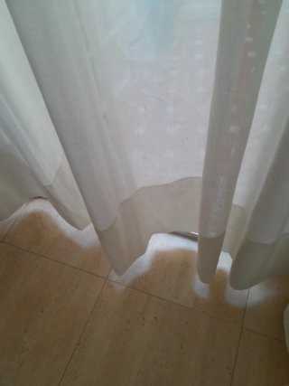 3 Cortinas Beige Grandes