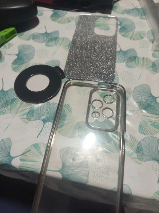 Honor 200 Lite Carcasa Glitter + Aro
