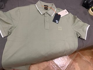Polo Hugo Boss Verde Talla L