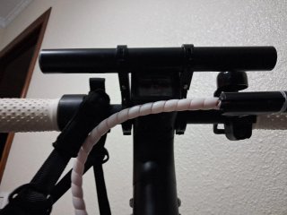 Manillar 20cm con adaptadores para bicis y patin