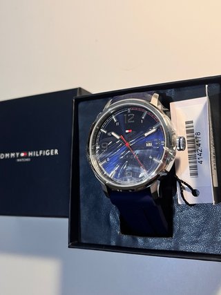 Reloj Tommy Hilfiger Hombre Azul/Plata