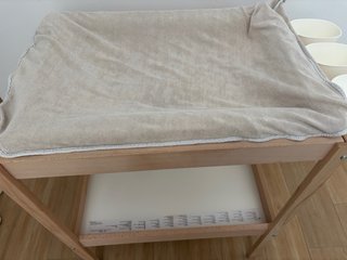 Cambiador Bebé Ikea con Accesorios