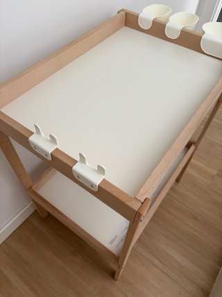 Cambiador Bebé Ikea con Accesorios