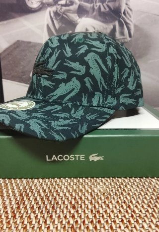 Gorra Lacoste Cocodrilos Verde/Azul Talla única