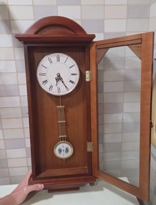 Reloj de Pared Antiguo Madera