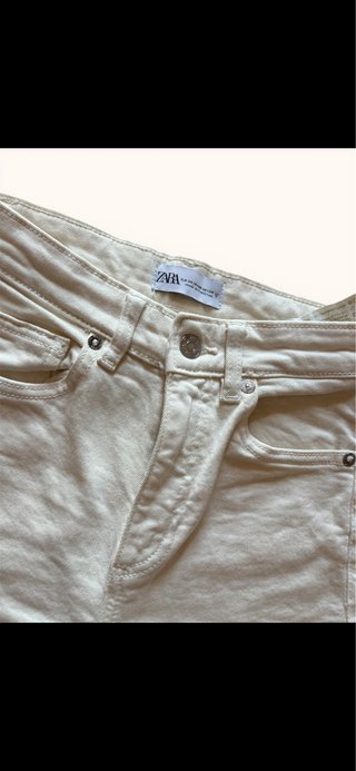 Jeans Zara Vita Alta Flare Taglia XS