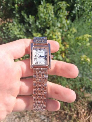 Reloj Cartier Oro Rosa