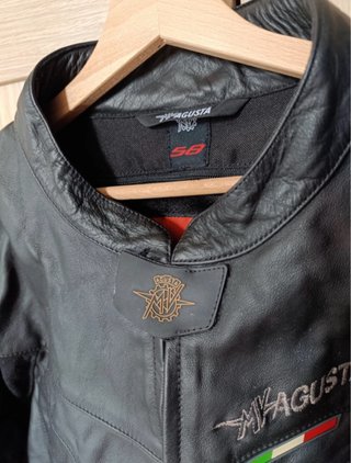 Giacca Moto MV Agusta Pelle Spyke