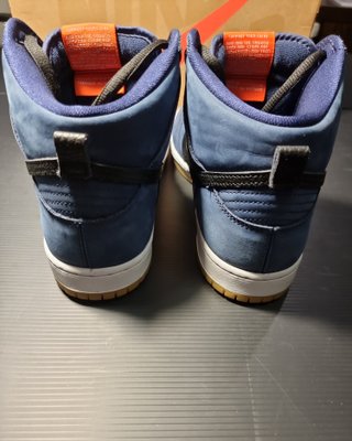 Nike SB Dunk High Orange Label Midnight Navy