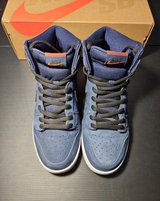 Nike SB Dunk High Orange Label Midnight Navy