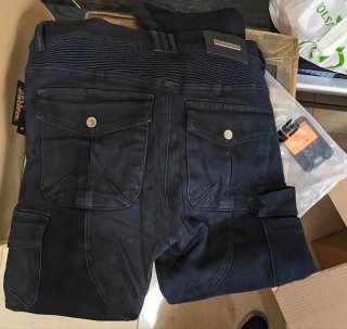 Lote 2 pantalones moto VOLERO JES-06, talla 28/S