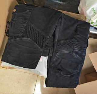 Lote 2 pantalones moto VOLERO JES-06, talla 28/S
