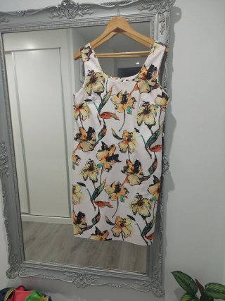 Vestido floral Roberto Verino
