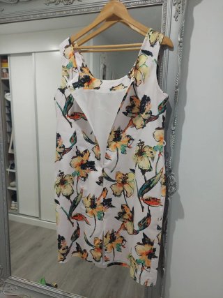 Vestido floral Roberto Verino