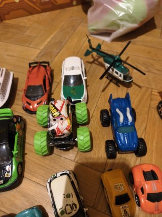 Lote coches y transportes de juguete