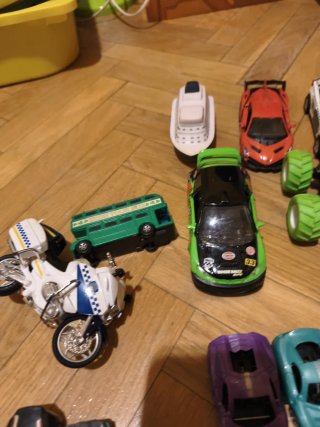 Lote coches y transportes de juguete