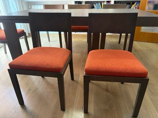 Mesa comedor y 6 sillas madera