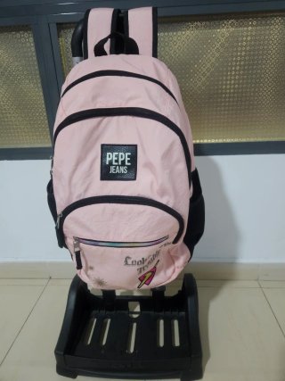 Mochila Pepe Jeans con carrito