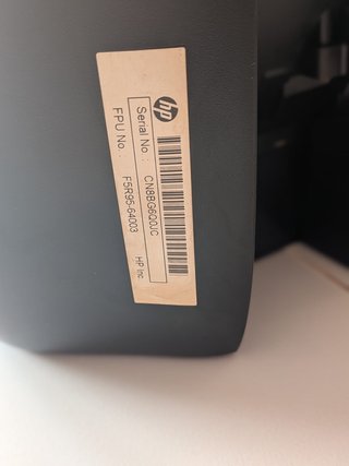 HP OfficeJet 3833 Multifunción WiFi Negra