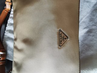 Borsa Prada vintage NUOVA Cammello/cuoio