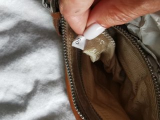 Borsa Prada vintage NUOVA Cammello/cuoio