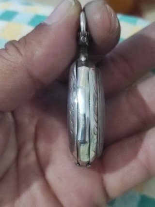 Reloj de bolsillo antiguo plata 42mm