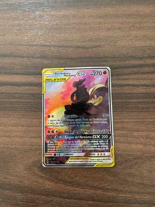 Carta Pokémon Marshadowy & Machamp GX RELEVOS