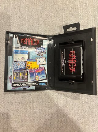 Pistola Menacer Sega + Juego Mega Drive