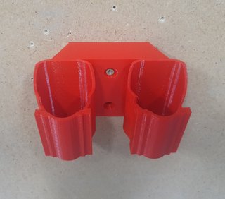 BOSCH 12V -- 2 SOPORTES INCLINADOS PARA 2 BATERIAS
