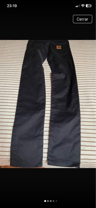 Pantalón Carhartt WIP 28/32 Azul Marino