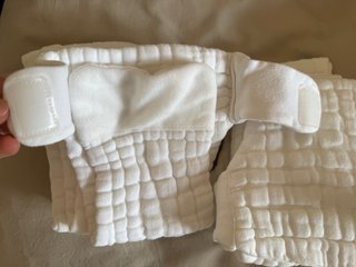Pañales de tela reutilizables