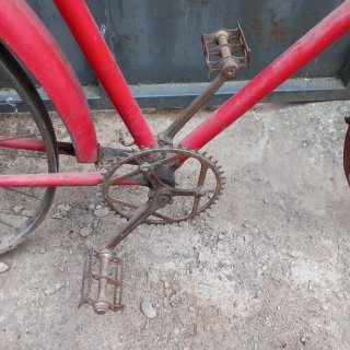 Bicicleta varillas Roja marca DAL.....se envia...