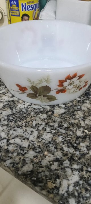 Ensaladera Arcopal  flor de Almendro Cristal