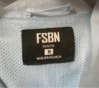 Chaqueta fina azul New Yorker