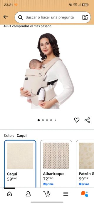 Mochila Portabebés Momcozy
