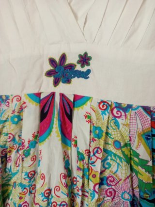 Vestido Desigual Multicolor Talla S