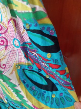 Vestido Desigual Multicolor Talla S