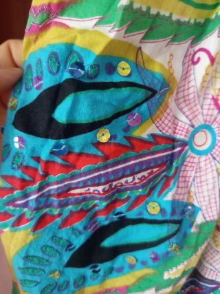 Vestido Desigual Multicolor Talla S