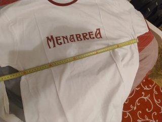 T-shirt Menabrea bianca