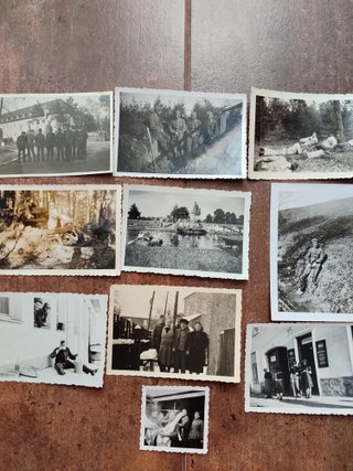 10originales fotos antiguas ww2 alemanes militares