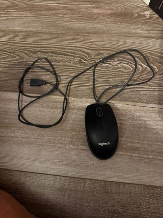 Ratón Logitech USB Negro