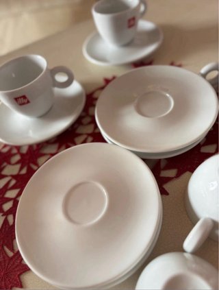 Set 6 Tazzine Caffè Espresso Illy