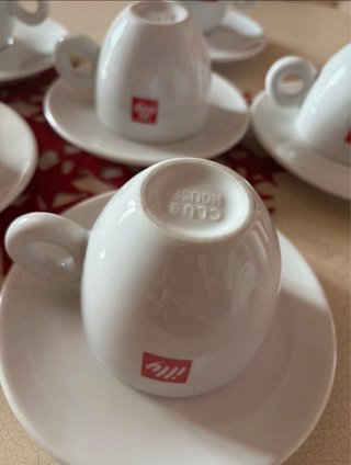 Set 6 Tazzine Caffè Espresso Illy