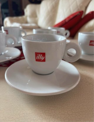 Set 6 Tazzine Caffè Espresso Illy